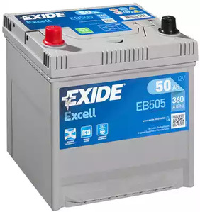 Стартерная аккумуляторная батарея excell EXIDE EB505